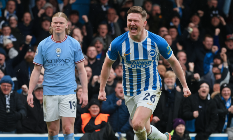 Brighton & Hove Albion F.C. vs Man City Player Ratings