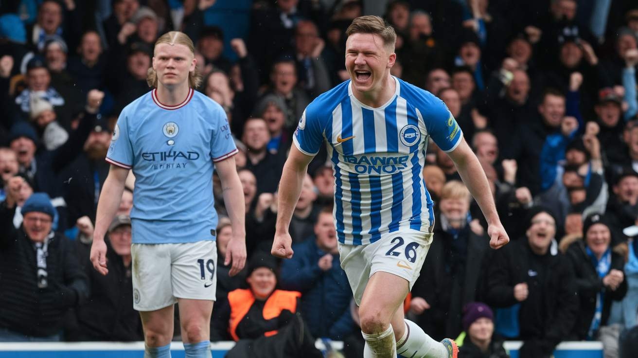Brighton & Hove Albion F.C. vs Man City Player Ratings